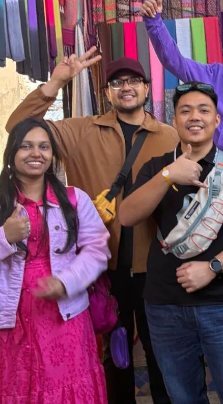 Yuma team members together at an event