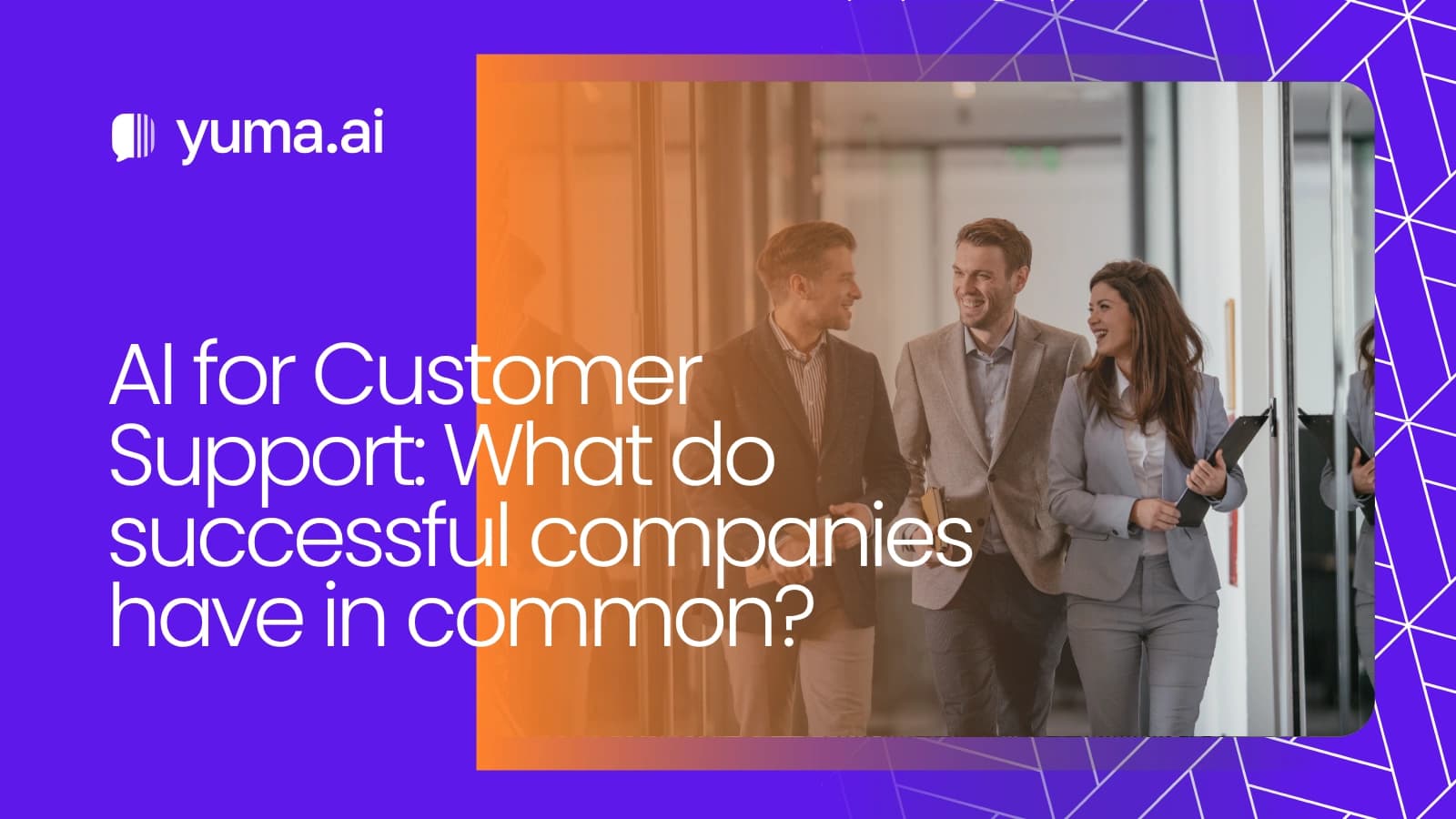 AI for customer care support: What do successful companies have in common?