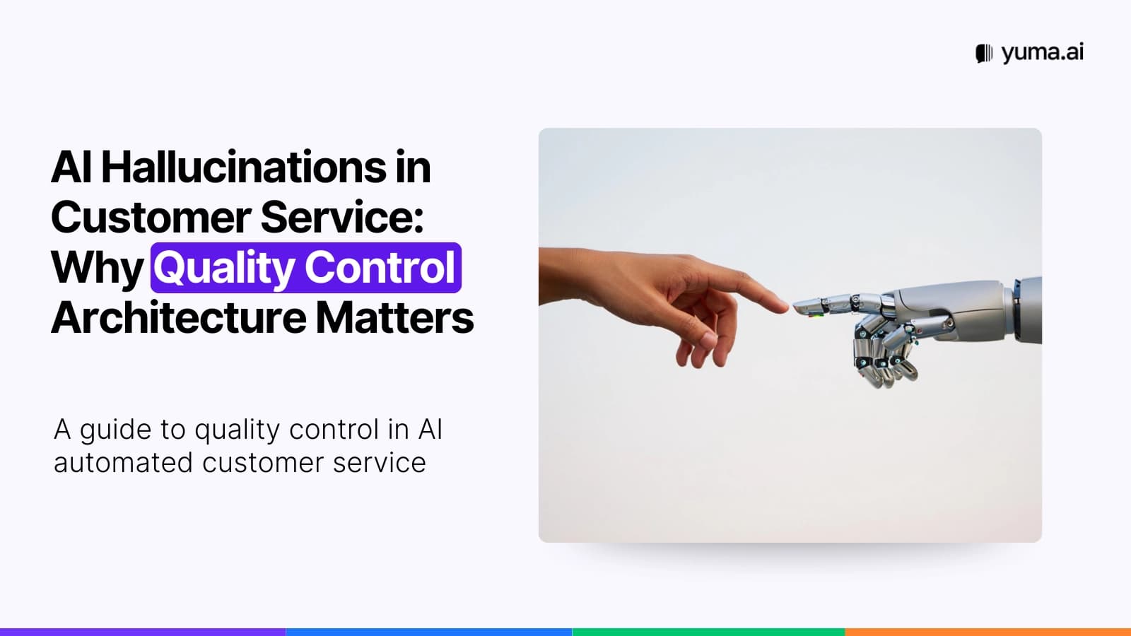 Alucinaciones de IA en atención al cliente: por qué importa la arquitectura de control de calidad