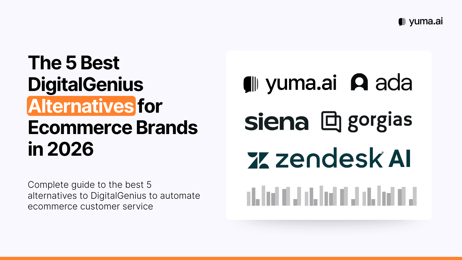 5 meilleures alternatives à DigitalGenius pour l'e-commerce en 2026