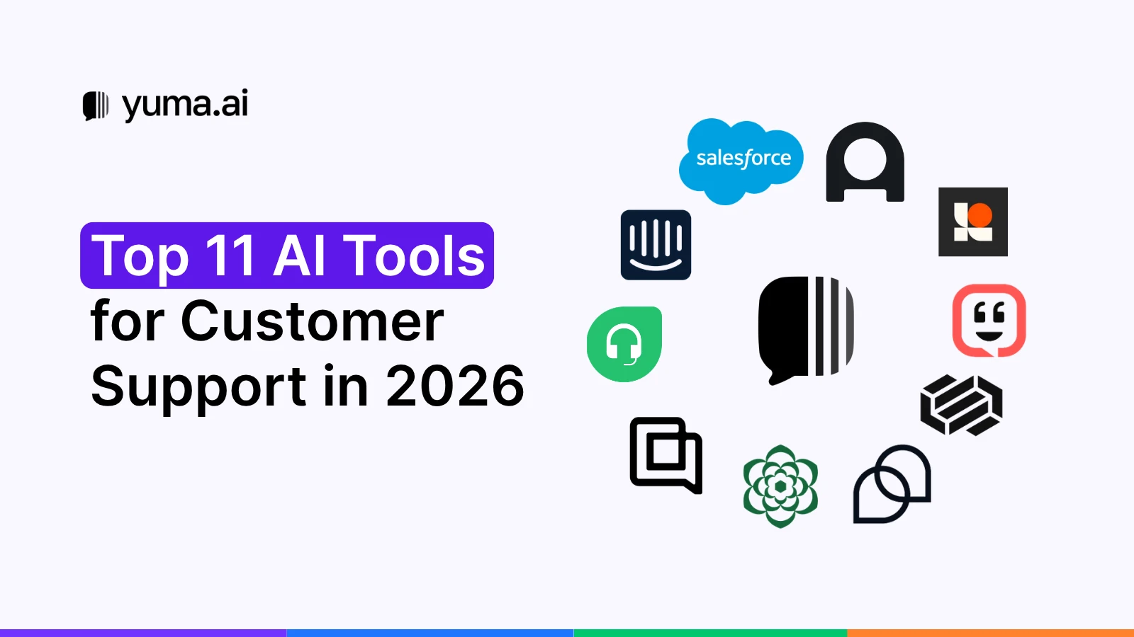 Top 11 des outils IA pour le service client en 2026