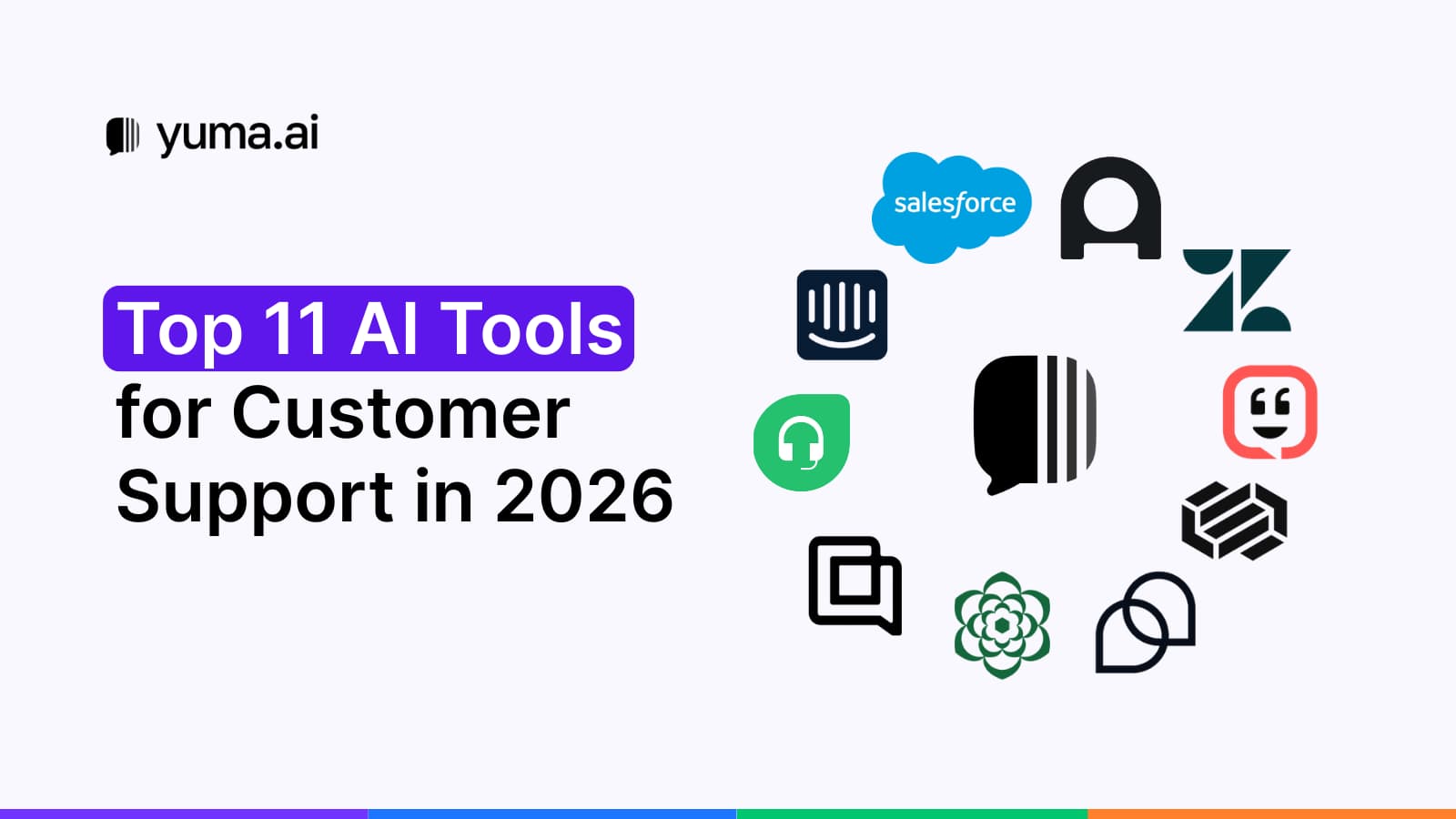 Top 11 des outils IA pour le service client en 2026