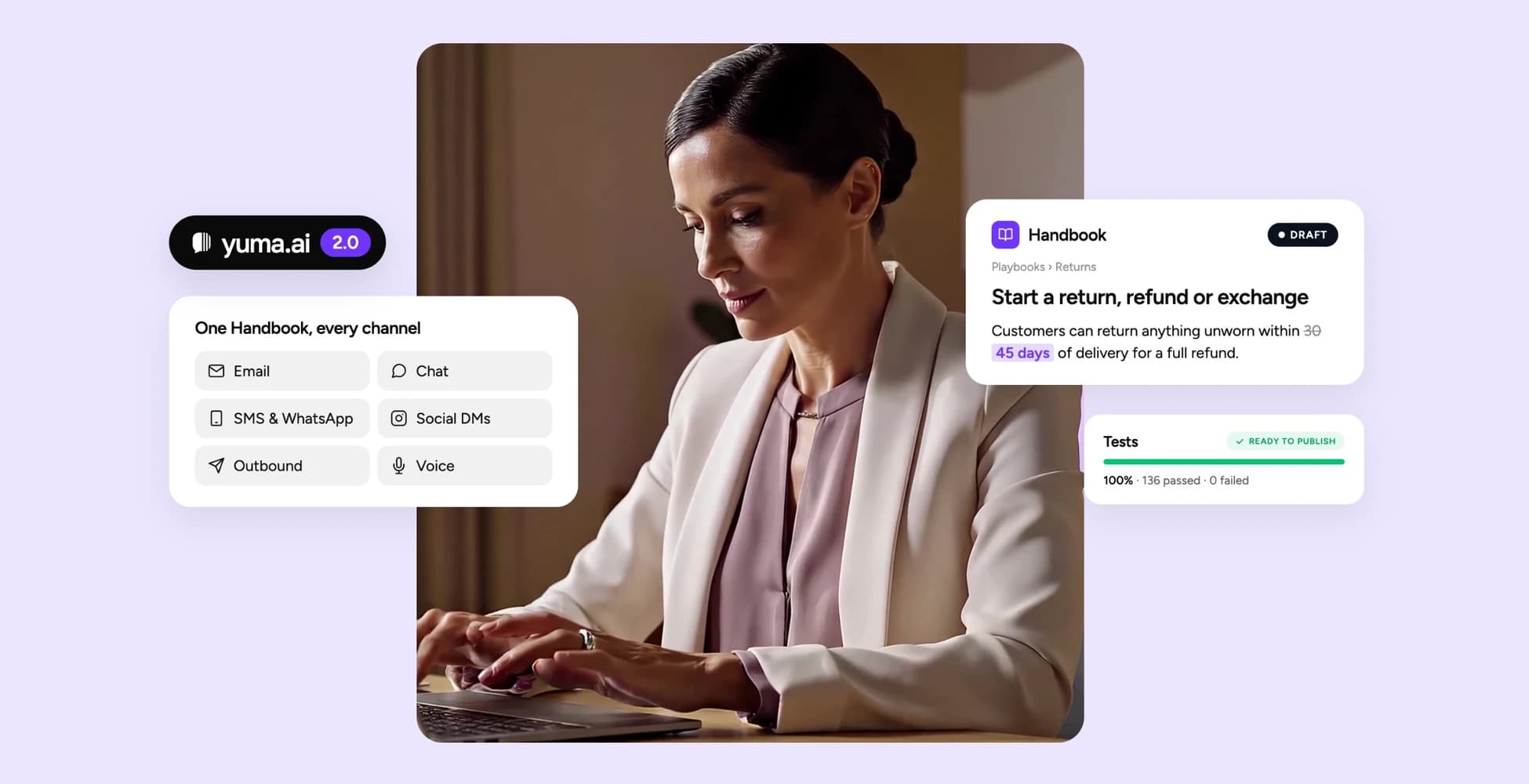 Yuma 2.0: one Handbook runs every customer conversation