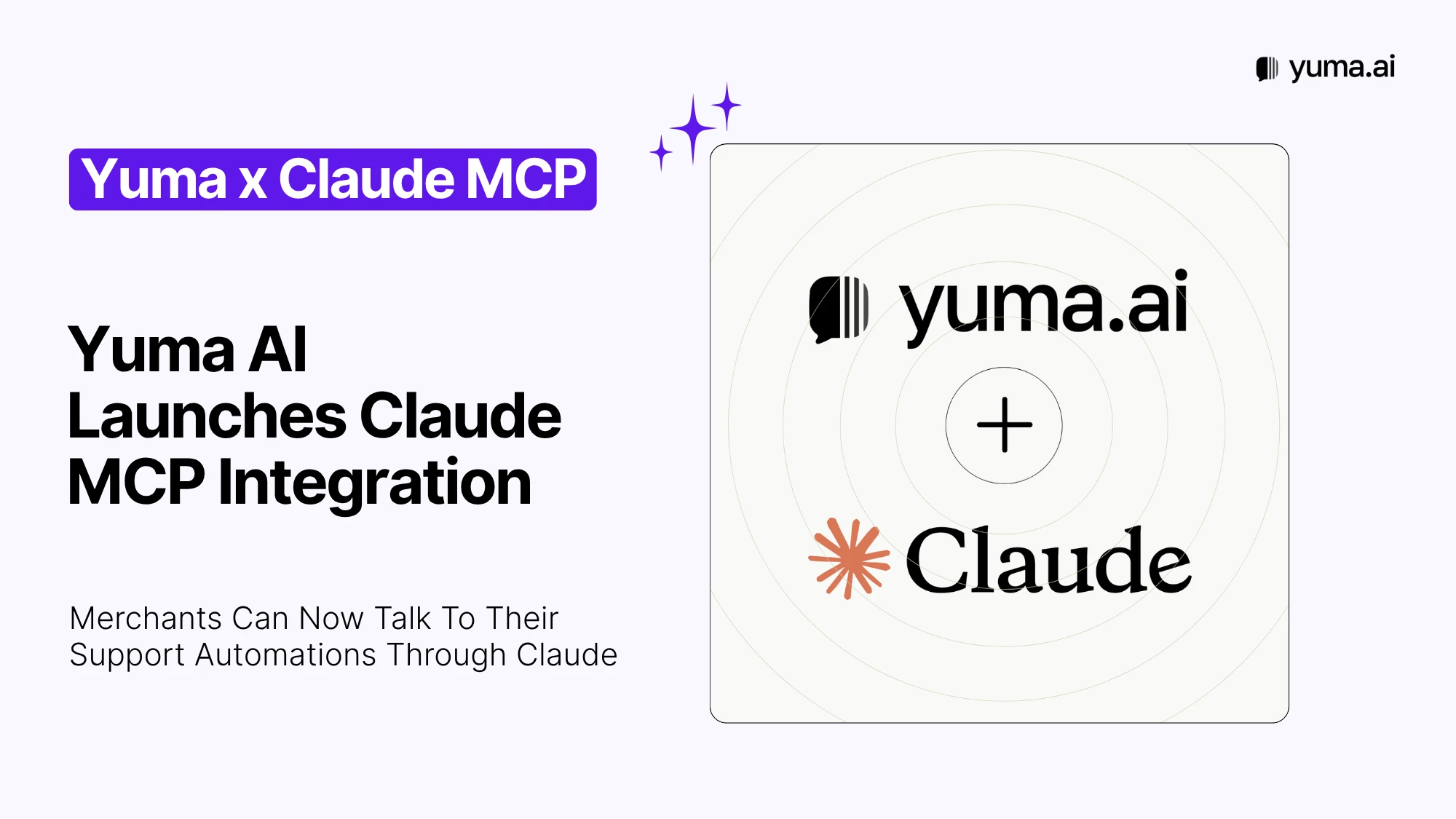 Yuma AI lance l'intégration Claude MCP : pilotez votre automatisation support directement depuis Claude