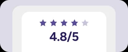 End-of-chat CSAT score of 4.8 out of 5