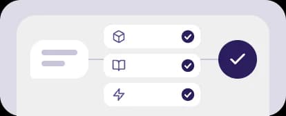 Chat request checked against the order and Handbook, then resolved