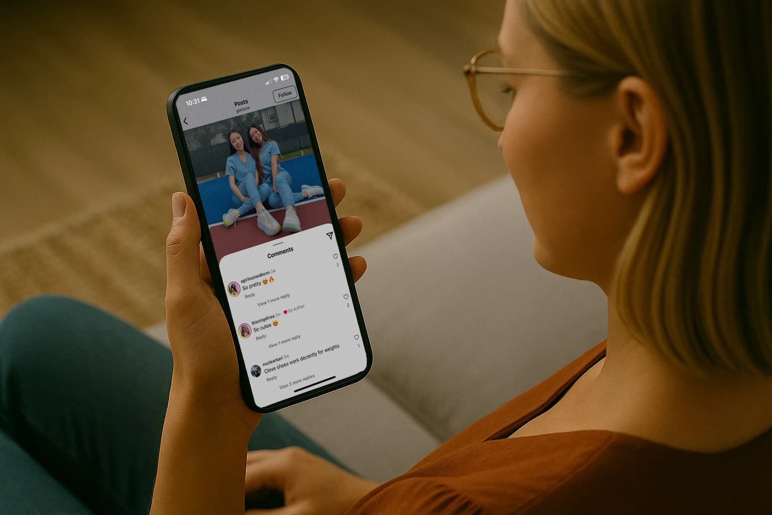 Turn social comments into private chats that drive sales
