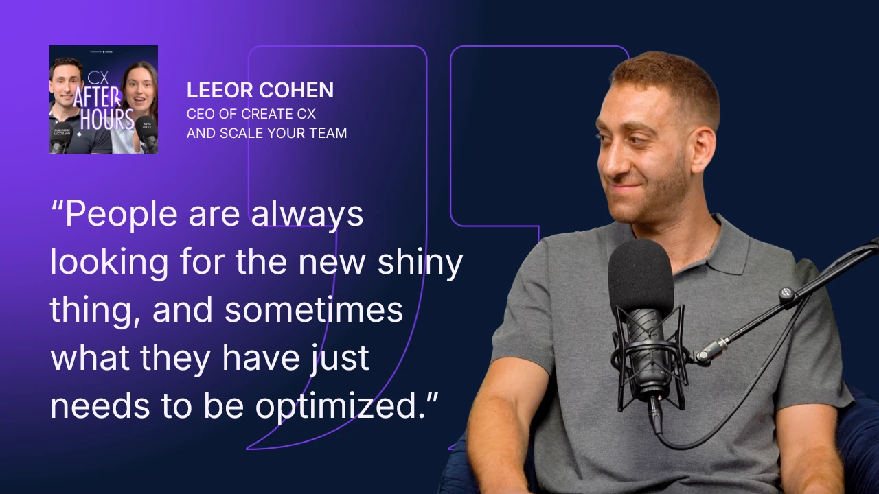 Leeor Cohen quote: People are always looking for the new shiny thing, and sometimes what they have just needs to be optimized.